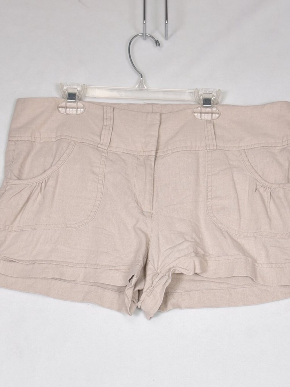LBK Women's Linen Blend Shorts Size 11